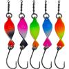 Paradox Fishing Set di 5 esche Twister Spoons da 2,5 g, per trote e trote