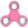 Toyland® Fidget Hand Spinner - Sollievo da Stress e ansia - Colori Assortiti (Anelli Rosa e Argento)