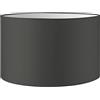 home sweet home collection Home Sweet Home Moderno Paralume Bling | cilindro | 35/35/21cm | Antracite | Paralume in tessuto di cotone | per attacco E27 | testato RoHS | per lampada da terra, lampada da parete