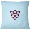 Bona Basics, Federa decorativa per cuscino, decorazione per la casa, per divano, caffetteria, dimensioni: 60 x 60 cm, colore: blu chiaro