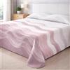 Degrees Home Paraíso - Copriletto Leggero Multiuso (200X260) - Trapuntato Sottile in Microfibra Extra Morbida con Design Stampato Moderno - Per Tutte le Stagioni