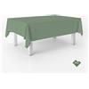 ECOMMERC3 Tovaglia vichy antimacchia rettangolare 180x140 Verde Bottiglia | Per il tavolo di ogni giorno, cotone e poliestere metà e metà, non assorbe i liquidi, lavabile a freddo
