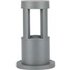 V-TAC VT-830 10W LED WALL LIGHT COLORCODE:6400K GREY BODY 25CM HEIGHT