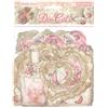 Stamperia - I tagli per scrapbooking, albums, card making, Bullet Journalling and More, Laser Cut Cardboard Shapes, Easy to Glue, Perfect for Hobbies, Crafts and Gifting (Sshabby Rose) (assortiti)
