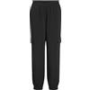 Vila Vipetra HW Cargo Pants #6 Pantaloni, Nero, 46 Donna