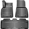 ELMASLINE Set di tappetini in gomma 3D per Tesla Model 3 2017-2024 | tappetini in gomma | bordo alto 5 cm