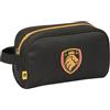 Safta Kings League Ultimate Mostoli - Beauty case scuola per bambini con manico, beauty case per bambini, facile da pulire, comodo e versatile, qualità e resistenza, 24 x 10 x 15 cm, colore nero, Nero