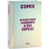 COMIX - Diario Mini Giornaliero 16 Mesi, Diario Scuola 2024-2025 per Ragazzi e Ragazze, con Copertina Rigida, Ideale per la Scuola Superiore, 11x15.3h cm, Holo