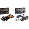 LEGO Technic NEOM McLaren Formula E Race Car, Macchina Giocattolo & Speed Champions Auto da Corsa BMW M4 GT3 e BMW M Hybrid V8, Macchine Giocattolo