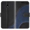 BoxTii Cover per Galaxy J2 PRO 2018, Custodia in PU Pelle Portafoglio per Samsung Galaxy J2 PRO 2018, Magnetica Cover a Libro con Slot per Schede, Nero