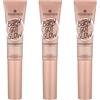 Essence Baby GOT Glow Liquid highlighter, n. 10, oro, definendo, risultato espresso, facile da rimuovere, lucido, vegano, senza parabeni, senza particelle di microplastica, confezione da 3 (3 x 10 ml)