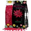 Dermawax 500 grammi Film Wax Rosa con olio di cocco- Cera trasparente- ceretta senza strisce- depilazione ceretta per tutto il corpo- Ceretta brasiliana- Made in ITALY (0,5 kg, Black Rosa)