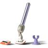 Fler The Razor Starter Set - Rasoio Donna 5 Lame, Rasoio con Supporto e 2 Lamette di Ricambio, Rasoi Unisex, Lametta con Aloe Vera, Vitamina E, Lilla Lilac