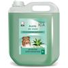 ICA CHPG38 Shampoo Speciale con Olio di Visone e Aloe Vera per Cani, PH Neutro, ammorbidisce e valorizza Il Pelo, 5 l