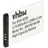 vhbw batteria compatibile con Samsung SGH-E2100, SGH-E2120, SGH-E2121, SGH-E2210, SGH-E250, SGH-E380, SGH-E500 Smartphone (600mAh, 3.7V, Li-Ion)