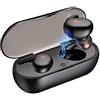 riou Auricolari Bluetooth 5.0 Senza Fili Impermeabile Riduzione del Rumore Stereo 3D Cuffie Sport con 2 Microfoni per Lavoro e Viaggio