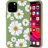 Yoedge Compatible per Cover Apple iPhone X/XS 5,8, Silicone Morbido con Disegni Ultra Sottile Antishock TPU Gel Antiurto Case Bumper con Protettiva Custodia per iPhone XS, Fiori