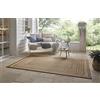Hanse Home NORTHRUGS Tappeto per interni ed esterni, Limonero, 160 x 230 cm, tessuto piatto, effetto sisal, design skandi, resistente alle intemperie, per balcone, terrazza, giardino d'inverno, cucina, bagno,