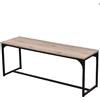Urban Living Panca, Legno/Nero, Normale