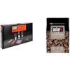 Weber Kit di Pulizia per Barbecue Q e Pulse | Serie Q BBQ | Serie Pulse BBQ | Accessori per Barbecue Progettato per Barbecue Q e Pulse (18286) & 17612 - Cubetti accendifuoco 48 pastiglie sul marrone