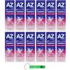 Beni Culinari 12 dentifricio AZ 3D bianco ultra bianco, dentifricio con effetto schiarente, 65 ml + portachiavi Beni Culinari gratuito