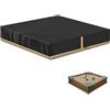 VANSHEIM CoperturaSabbiera 150x150x20cm Telo Antipolvere Antivento Impermeabile