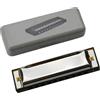 ProBytes Armonica diatonica in Do a 10 fori, organo a bocca sinfonica, in acciaio-ABS, custodia regalo, artisti, professionisti, principianti, adulti, esecutore teatrale, junior, strumento musicale,