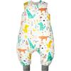 WYTbaby Sacco Nanna con Piedini 100% Cotone Sacco Nanna 1 Tog Tutto l'anno Sacco Nanna per Bambini 2-3 Anni