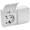 ORNO OE-7106(GS) Doppia Presa Schuko da Muro 2x2P+T IP44