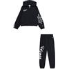 Champion Legacy Sweatsuits G - Ultralight Spring Terry Hooded Full-Zip Tuta sportiva, Nero, 15-16 anni Bambine e ragazze SS24