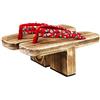 thefancypumpkin Ciabatte in legno stile giapponese cosplay Ninja Flip Flop Geta sandali zoccoli, B