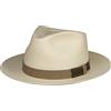 Stetson Cappello di Paglia Vansola Fedora Toyo Donna/Uomo - da Sole Primavera/Estate - M (56-57 cm) Natura