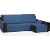 ECOMMERC3 | Copridivano Chaise Long 200 cm convalidato per Chaise Long Braccio destro e sinistro - Copridivano con chaise longue, regolabile, colore blu
