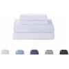 Todocama, Set di lenzuola da 4 pezzi, lenzuolo sotto con angoli, lenzuolo sopra, due federe per cuscino da 50 x 80 cm, 5003, (letto 105 x 190/200 cm, bianco)
