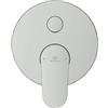 Ideal Standard - Cerafine O, Miscelatore monocomando per vasca o doccia ad incasso, Due vie, Parti esterne, Cromato