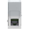 BTICINO MatixGO Connettore per rete internet, dati e telefonia 1 modulo Bianco SJW4279C6F Connettore RJ45 categoria 6 UTP, Toolless IDC