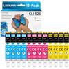 LOSMANN CLI-526 Cartucce d'inchiostro compatibili per Canon 525 526 per PIXMA MG5140 MG5350 MG5150 MG5250 IP4850 IP4950 IX6550 MX885 MX715 MG6150 MG6250 MX895 MG8150 MG8250 (12-Pack)
