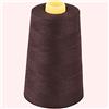 GCS 4 Rocchetti di filo in poliestere da cucito per macchine tagliacuci, 4.572 m Dark Brown