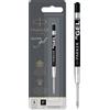 Parker QUINK ricarica di inchiostro gel | punta fine (0,5 mm) | nero | 1 pezzo
