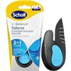 Scholl In-Balance Tallone Plantare Sollievo Dolore, Solette Ortopediche Tallonite, Tendine d'Achille, con Gel Ammortizzante a Doppio Strato con Supporto Flessibile, Taglia L (42.5-45), 1 Paio