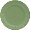 WHEN 21 Pro Tovaglia - Rif. 79220i - 20 piatti - diametro 23 cm - cartone - verde oliva
