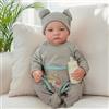 BABESIDE Bambino Reborn Maschio - 18 Pollici Bambole Neonate Life Like Reborn Baby Doll - Bambino Reborn Realistiche Vinile Dolls