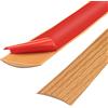 ztowoto Striscia di soglia in PVC da 200cm, strisce di transizione del pavimento, strisce di rivestimento per pavimenti in laminato, striscia divisoria autoadesiva per porta del pavimento