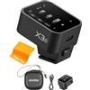 Godox X3-C Flash Trigger E-TTLII 2,4 GHz senza Fili con Schermo LED, Rechargeable (Typ-c) X3-C per Fotocamera Canon Wireless Remote