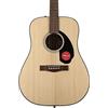 Fender Chitarra Acustica Fender CD-60S Dreadnought, con Tastiera in Noce, Hardware in Cromato Fuso, Manico in Mogano, Naturale, Include lezioni virtuali gratuite su Fender Play