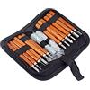 DIYEAH File Whetstone Strumento Musicale Kit Da Intaglio Strumenti Da Intaglio Con Pietra Per Affilare Scalpello Da Intaglio A Mano Scalpello Da Intaglio Strumento Intaglio Del Legno Kit