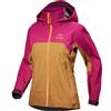 Arc'teryx Beta AR - Giacca invernale da donna, impermeabile, antivento, in Gore-Tex Pro Shell, con cappuccio, Yukon/Amaranthus/Edziza, Medium