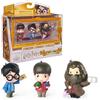 Wizarding World Harry Potter, Set di Personaggi Micro Magical Moments con Harry, Hagrid, Dudley e teca espositiva, Giocattoli per Bambini dai 6 Anni in su