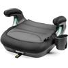 Peg Perego Viaggio Shuttle Seggiolino Auto, Rialzo Auto con ISOFIX per Bambini da 125 a 150 cm (6-12 anni), 22-36 kg, Crystal Black