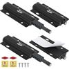 Jiayi Apertura a Pressione Ante Jiayi 4 Pezzi Push Pull per Ante Chiusura Magnetico Pressione Push to Open Custodia in Alluminio Chiusura Push Pull Ante per Mobile Apertura Pressione Sistema